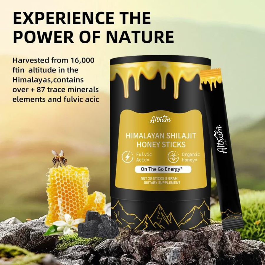 Altrum Shilajit Honey Sticks
