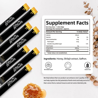 Altrum Shilajit Honey Sticks
